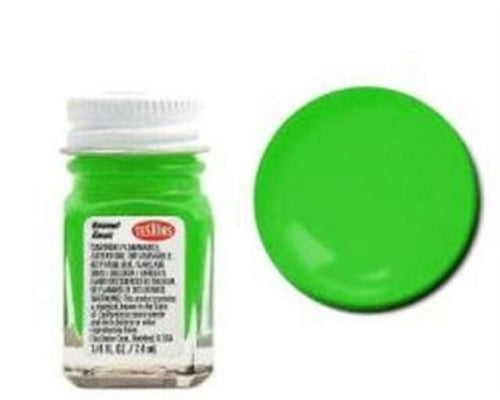 Testors 1192 Gloss Bright Lime Enamel Paint 1/4oz