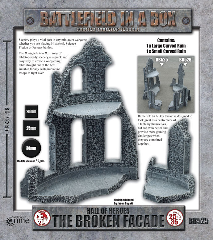 Battlefield in a Box Hall Of Heroes: The Broken Facade (BB525)