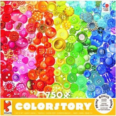 Ceaco Colorstory 750 Piece Puzzle Buttons