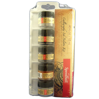 Speedball Calligraphy Ink Palette Kit No. 3133