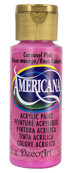 Americana Carousel Pink