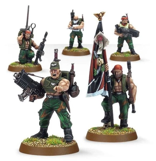 Astra Militarium Catachan Command Squad