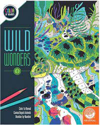 Wild Wonders Color by Number: Book 3