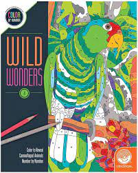 Wild Wonders Color by Number: Book 4