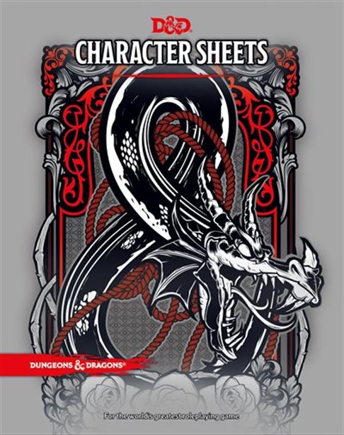 D&D OFFICIAL CHARACTER SHEETS