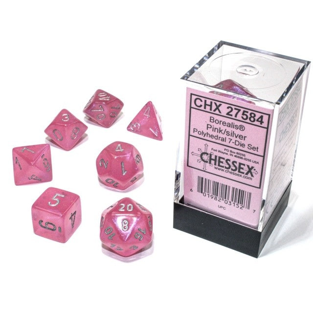 CHX 27584 Borealis Pink w/Silver Luminary