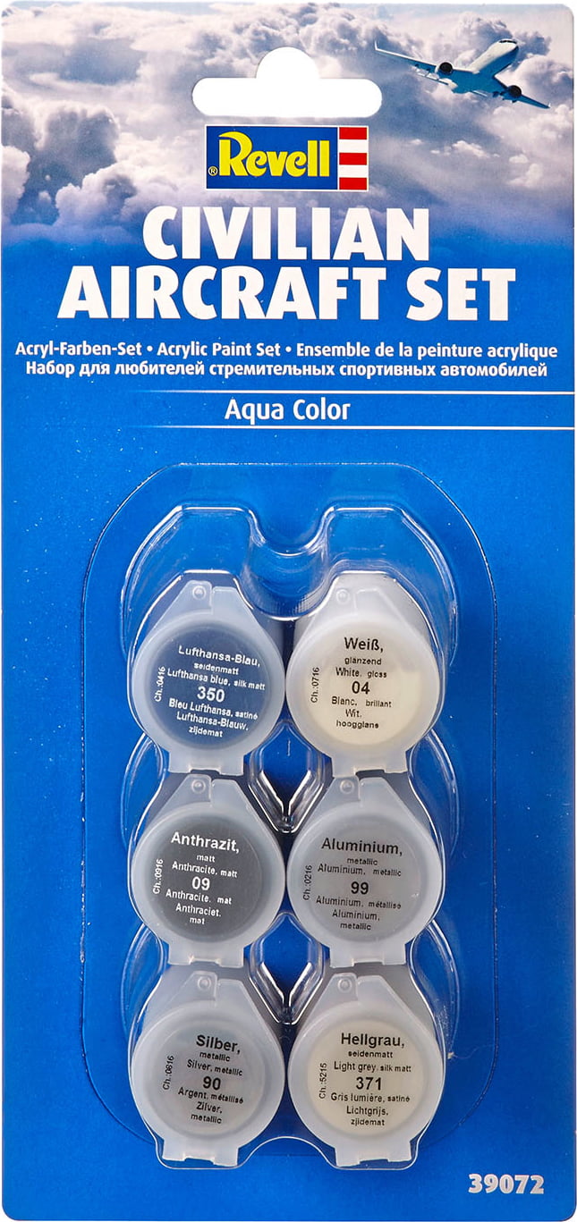 Revell Colour  39072 Civilian Aircraft Set