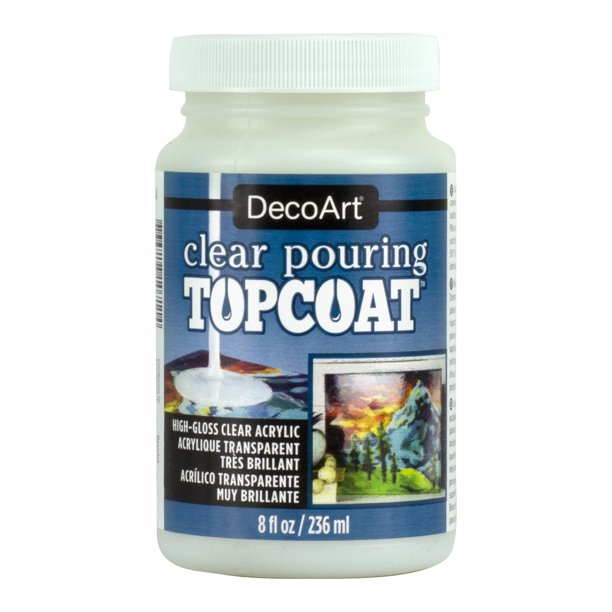 DecoArt Clear Pouring TopCoat - 8oz