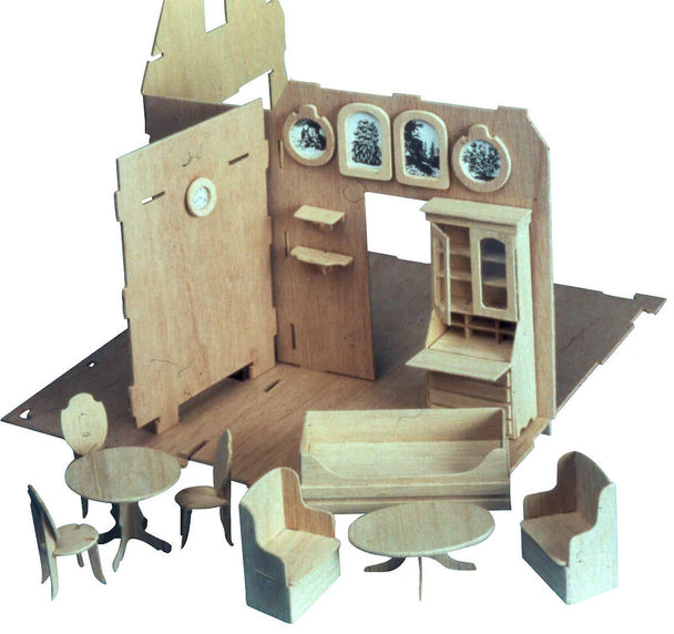 Coventry Cottage Dollhouse Kit