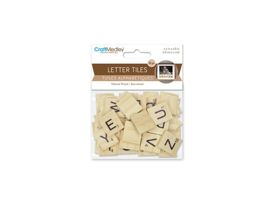 Craft Medley Letter Tiles