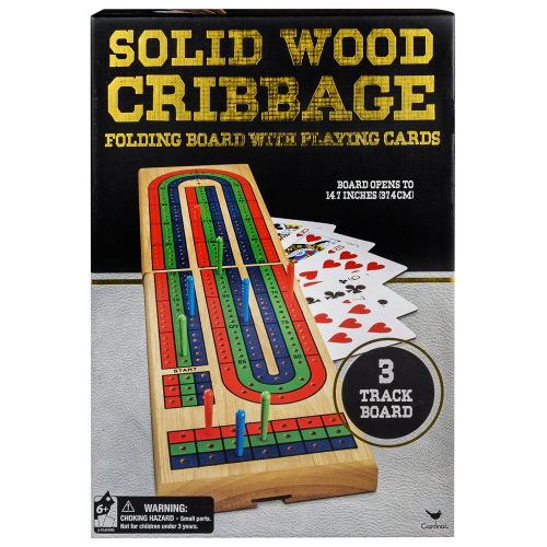 Solid Wood Cribbage