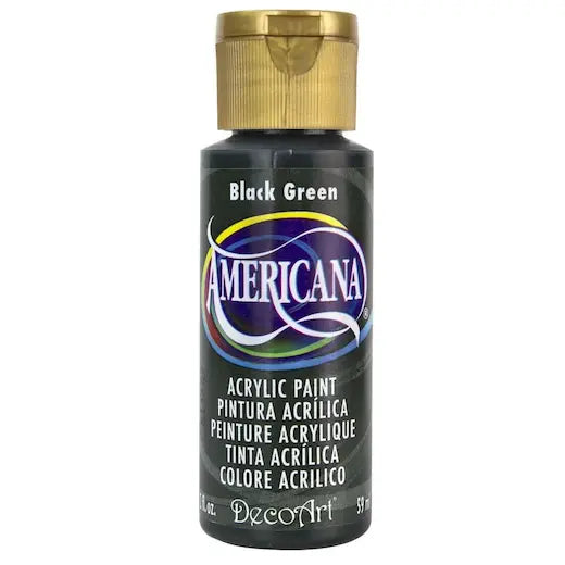 Americana  Black Green DA157