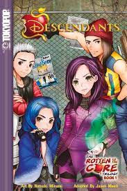 DISNEY MANGA: DESCENDANTS - THE ROTTEN TO THE CORE TRILOGY BOOK 1