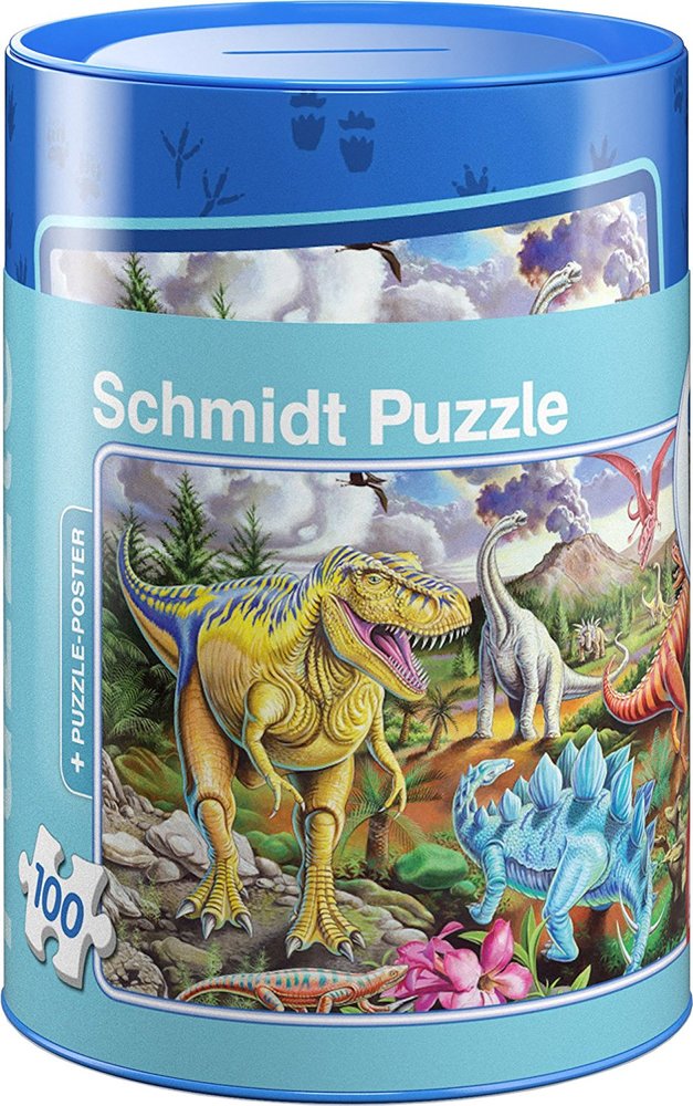 Dinosaur Puzzle/ Coin Bank