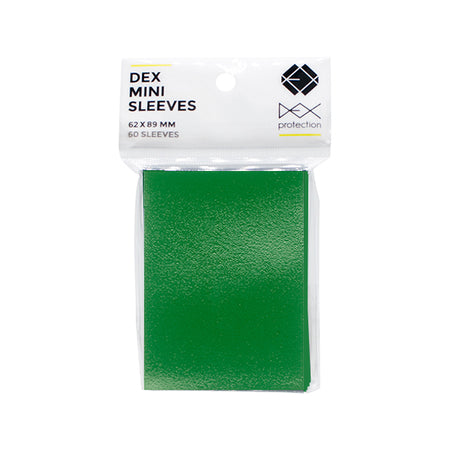 Dex protection Green 60ct Yugioh Sized Mini Sleeves