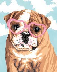 Paint by Number Junior: Dog Love 8x10