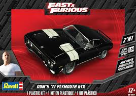 Dom's '71 Plymouth GTX 2'N1 Scale: 1/24 Product number: 85-4477
