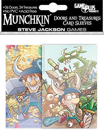 Steve Jackson Games Munchkin Doors & Treasures Card Sleeves