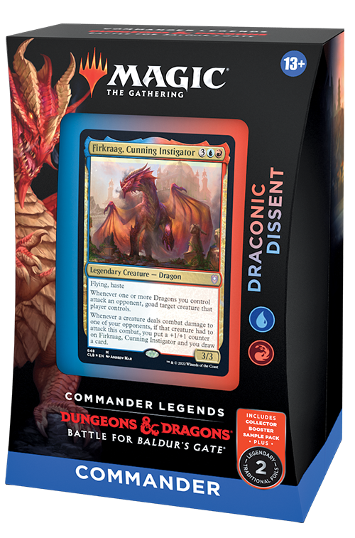 COMMANDER LEGENDS: Battle for Baldur's Gate Commander Decks