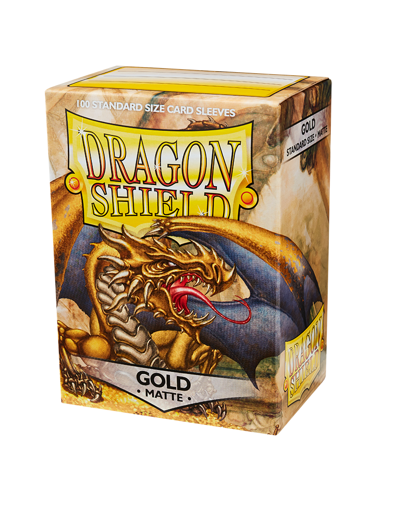 Dragon Shield DS100 Matte - Gold AT-11006