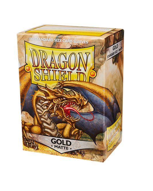 Dragon Shield DS100 Matte - Gold AT-11006