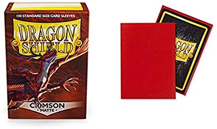 DRAGON SHIELD DS100 Matte - Crimson