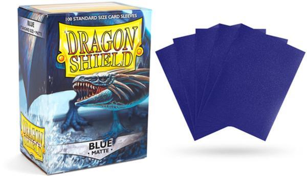Dragon Shield  Blue ‘Dennaesor’ | AT-11003 Matte – 100 Standard Size