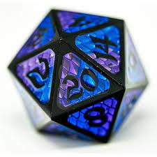 Die Hard Dice Dire d20 - Drakona Embers Inra