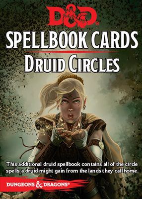 D&D Spellbook Cards - Druid Circles (21 cards) - English