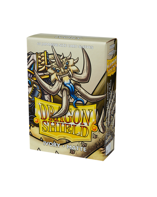 Dragon Shield DS60J Matte - Ivory – 60 Japanese Size