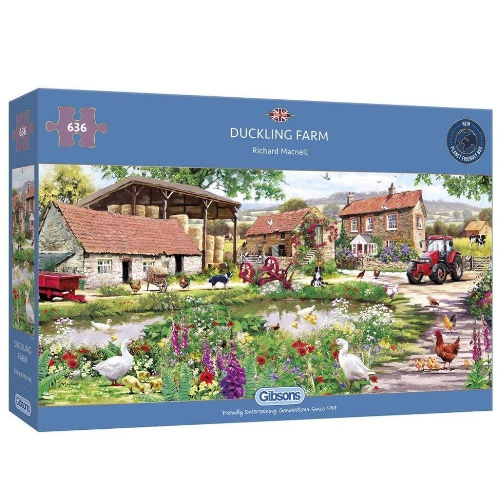 Duckling Farm 636 pc Puzzle