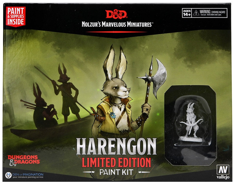 Dungeons & Dragons Unpainted Miniatures Paint Night Kit: Harengon