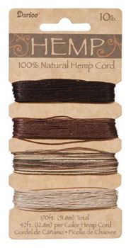Hemp Cord Set - Earthy 10lb - 170'