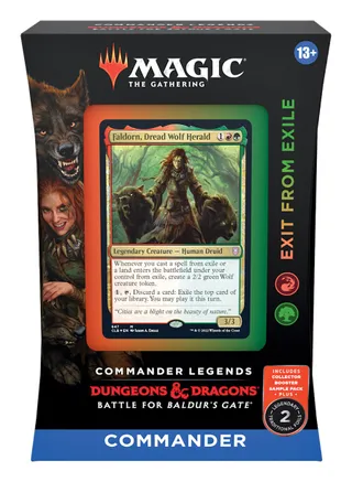 COMMANDER LEGENDS: Battle for Baldur's Gate Commander Decks