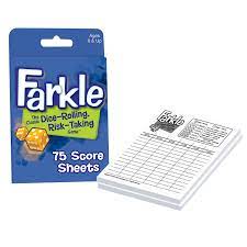 Farkle Score Pad