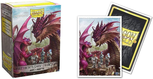Dragon Shield Sleeves: Matte - 2020 Father's Day Dragon (100)