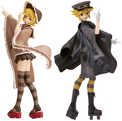Senbonzakura feat. Hatsune Miku Kagamine Rin & Kagamine Ren Senbonzakura 1/8 Scale PVC Figure Set