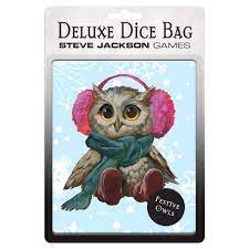 Dice Bag - FESTIVE OWLS