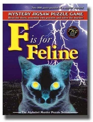 TDC Games F is for Feline - Alphabet Mystery Puzzle