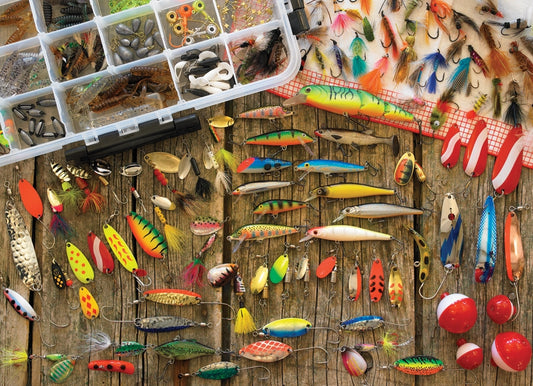 1000pc Puzzle Cobble Hill Fishing Lures