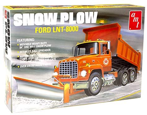 AMT Ford LNT-8000 Snow Plow 1/25