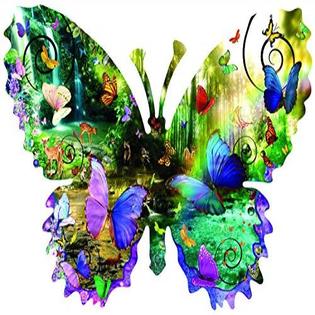 Forest Butterfly - 1000pc Jigsaw Puzzle By Sunsout