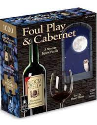 Foul Play and Cabernet- Mystery Jigsaw Puzzle