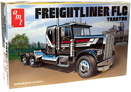 1:24th Scale AMT Freightliner FLC Semi-Tractor – AMT Plastic Model Kit