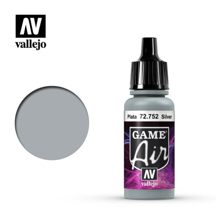 Vallejo Game Air  72.752 Silver