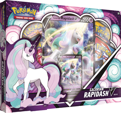 Pokémon TCG: Galarian Rapidash V Box