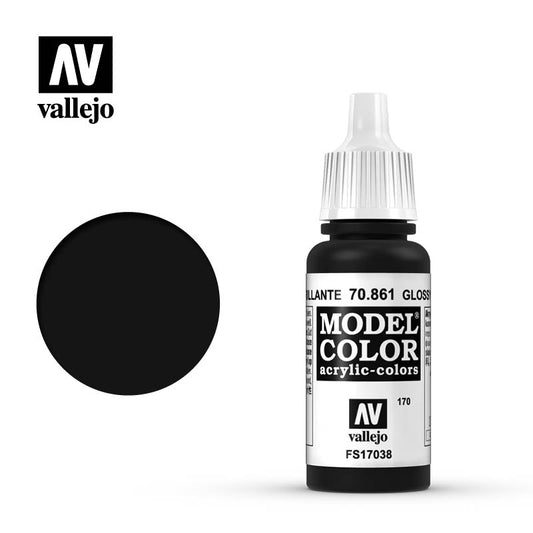 Vallejo Model Color 70.861 Glossy Black