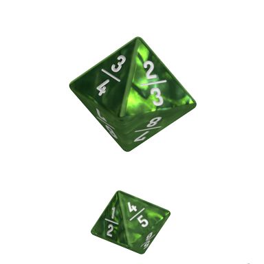 Dice  OAKIE DOAKIE DICE D8 GOYF MARBLE