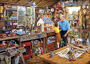 Grandad's Workshop 500 XL Puzzle