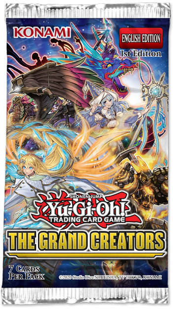 Yugioh: The Grand Creators Boosters